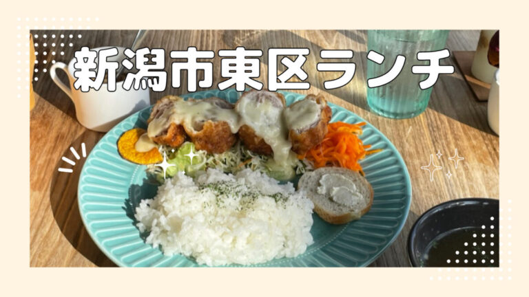 新潟市 東区 ランチ
